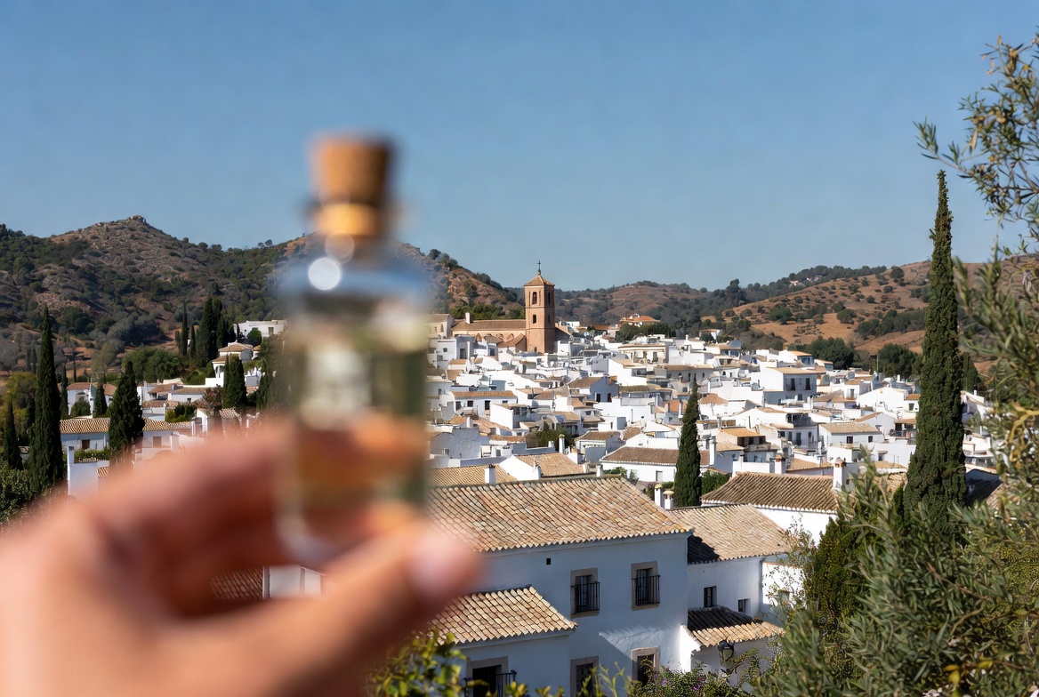 Village andalou aux maisons blanches